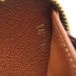 LOUIS VUITTON Long Wallet Purse M42616 Monogram canvas Brown Zippy wallet