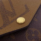 LOUIS VUITTON Long Wallet Purse M80726 Monogram reverse Brown Portefeuille Sara