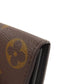 LOUIS VUITTON Long Wallet Purse M80726 Monogram reverse Brown Portefeuille Sara