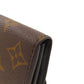 LOUIS VUITTON Long Wallet Purse M80726 Monogram reverse Brown Portefeuille Sara