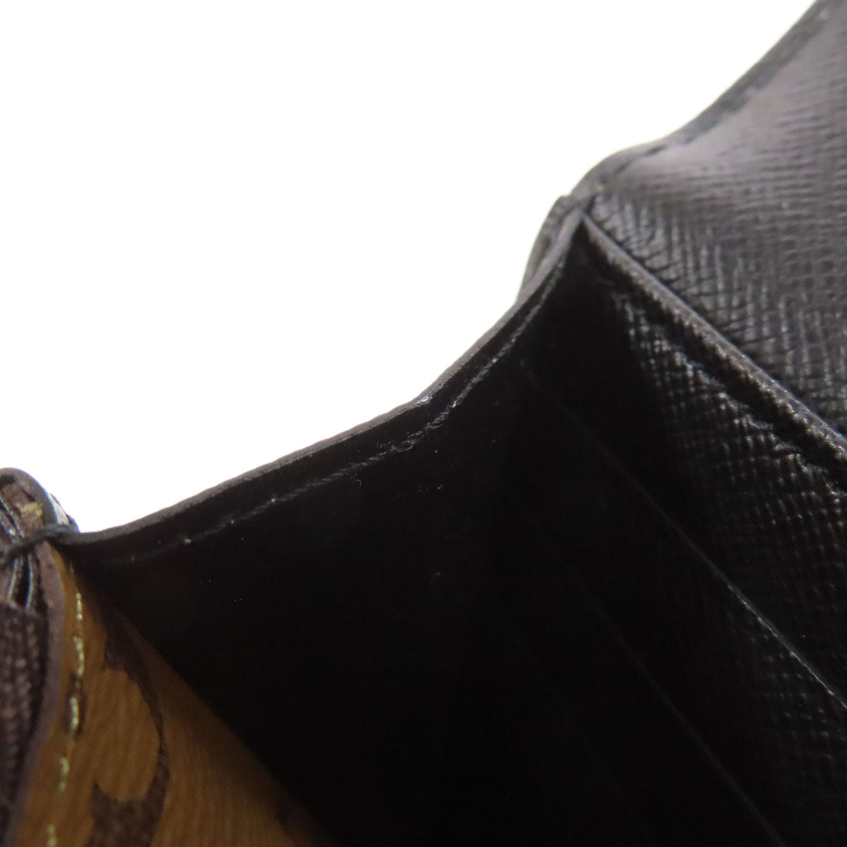 LOUIS VUITTON Long Wallet Purse M80726 Monogram reverse Brown Portefeuille Sara
