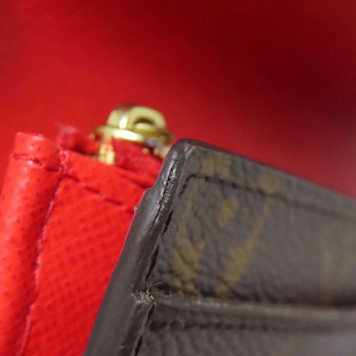 LOUIS VUITTON Long Wallet Purse M62236 Monogram canvas Brown Portefeuille Sara