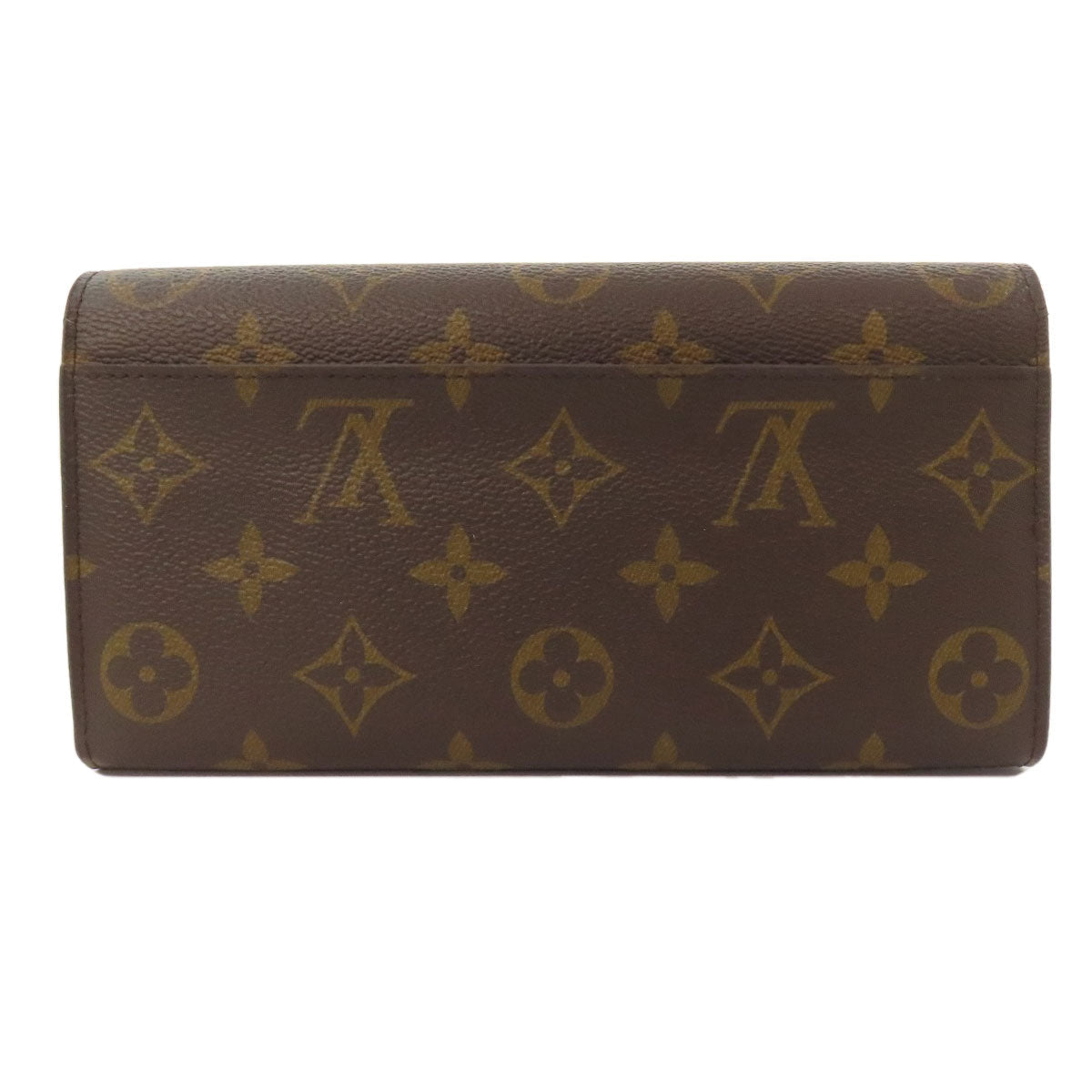 LOUIS VUITTON Long Wallet Purse M62236 Monogram canvas Brown Portefeuille Sara