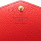 LOUIS VUITTON Long Wallet Purse M62236 Monogram canvas Brown Portefeuille Sara