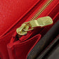 LOUIS VUITTON Long Wallet Purse M62236 Monogram canvas Brown Portefeuille Sara