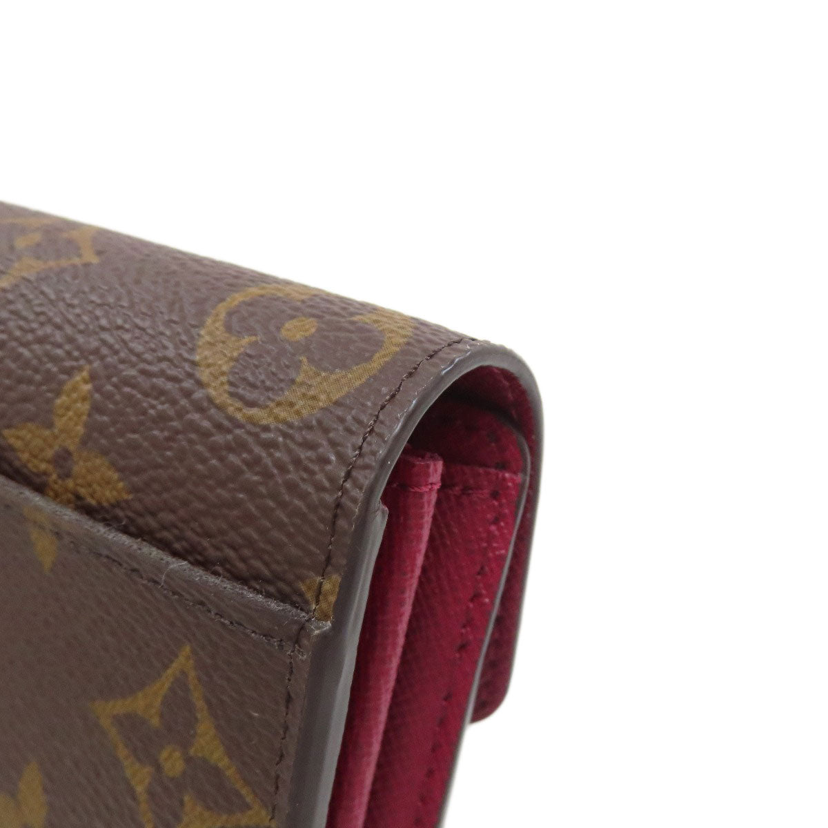 LOUIS VUITTON Long Wallet Purse M62234 Monogram canvas Brown Portefeuille Sara