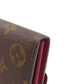 LOUIS VUITTON Long Wallet Purse M62234 Monogram canvas Brown Portefeuille Sara