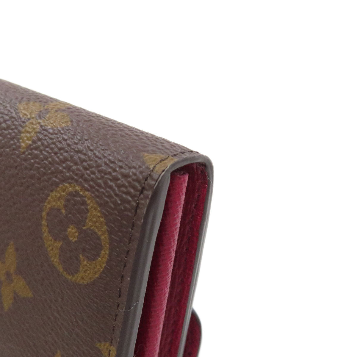 LOUIS VUITTON Long Wallet Purse M62234 Monogram canvas Brown Portefeuille Sara