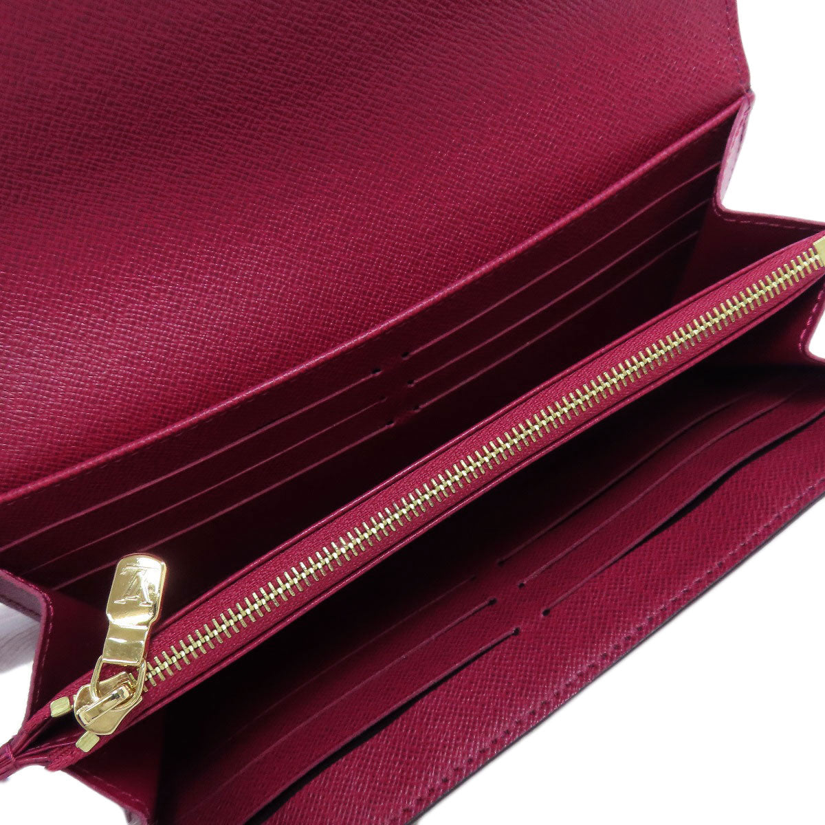 LOUIS VUITTON Long Wallet Purse M62234 Monogram canvas Brown Portefeuille Sara