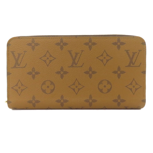 LOUIS VUITTON Long Wallet Purse M82444 Monogram reverse Brown Zippy wallet