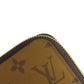 LOUIS VUITTON Long Wallet Purse M82444 Monogram reverse Brown Zippy wallet