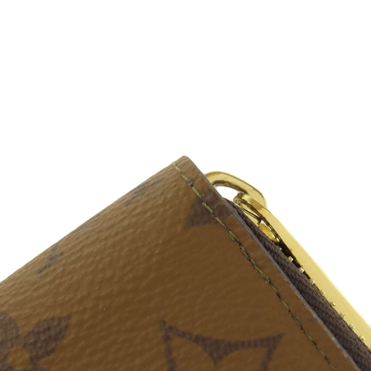 LOUIS VUITTON Long Wallet Purse M82444 Monogram reverse Brown Zippy wallet