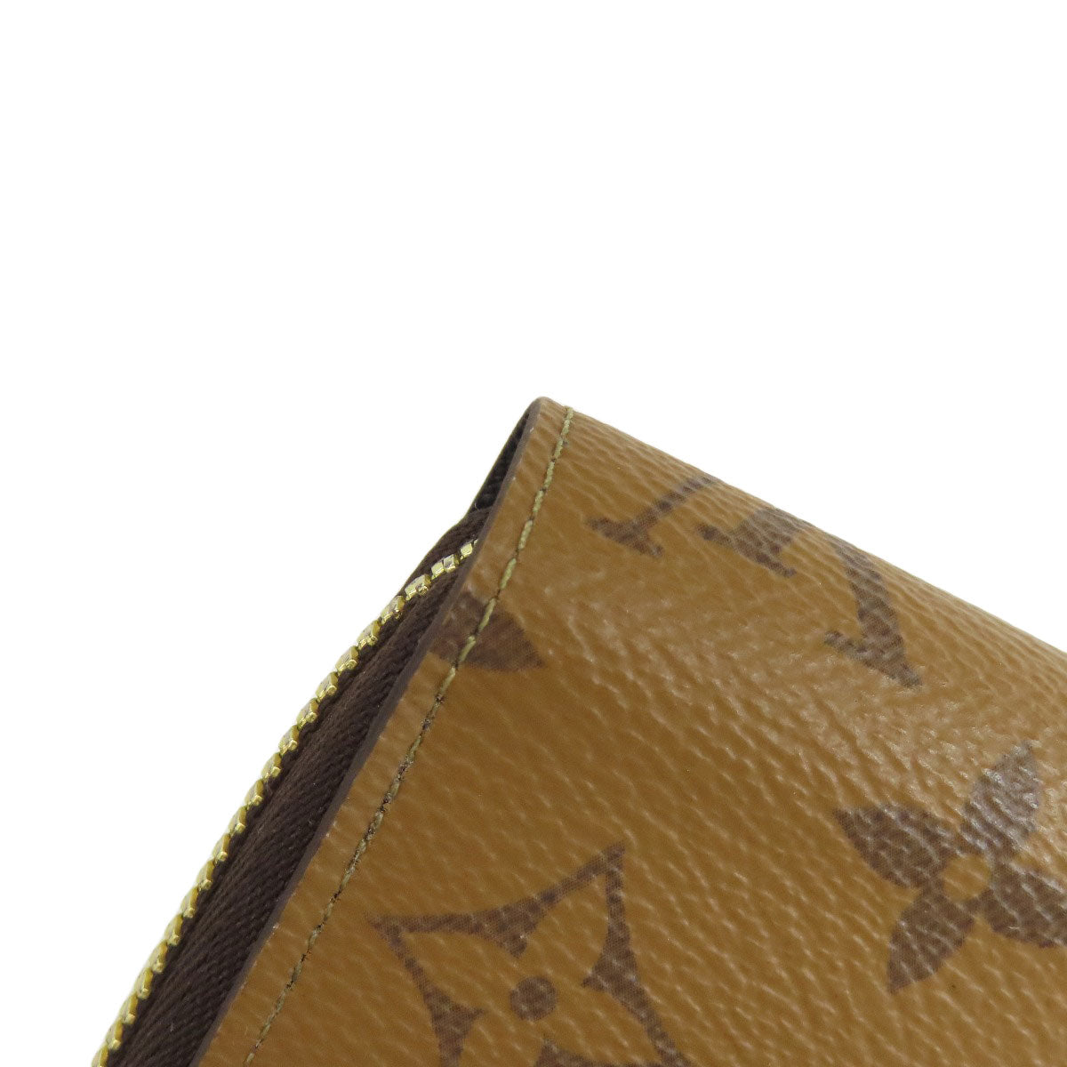 LOUIS VUITTON Long Wallet Purse M82444 Monogram reverse Brown Zippy wallet