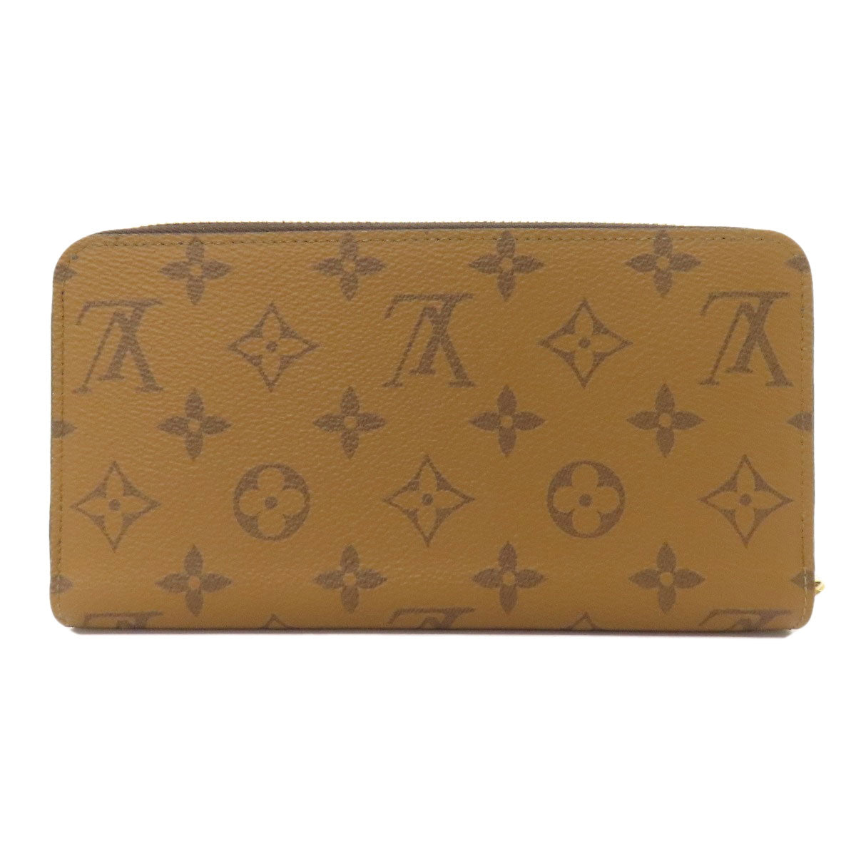 LOUIS VUITTON Long Wallet Purse M82444 Monogram reverse Brown Zippy wallet