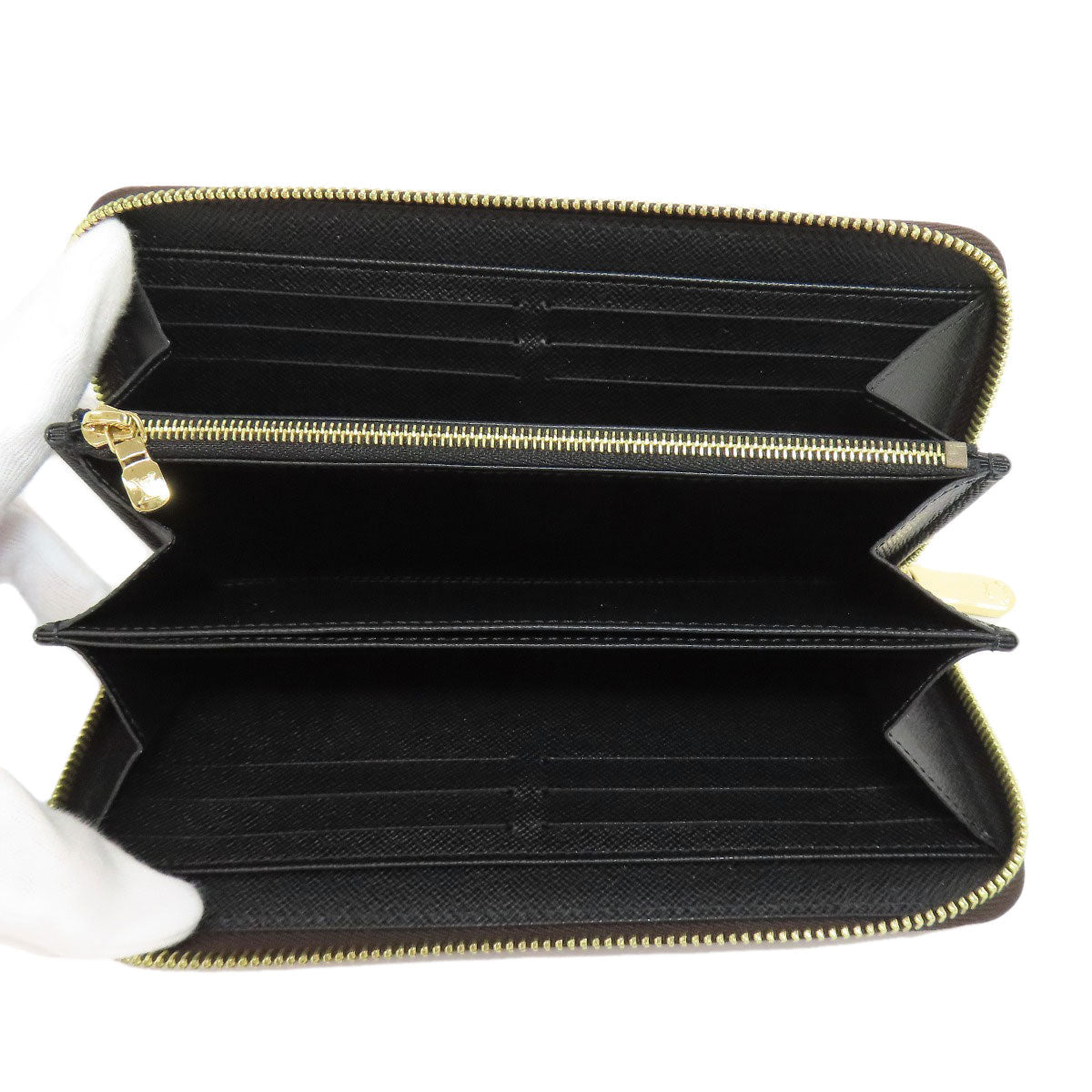 LOUIS VUITTON Long Wallet Purse M82444 Monogram reverse Brown Zippy wallet