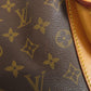LOUIS VUITTON Boston Duffel bag M41428 Monogram canvas Brown Keepall 45