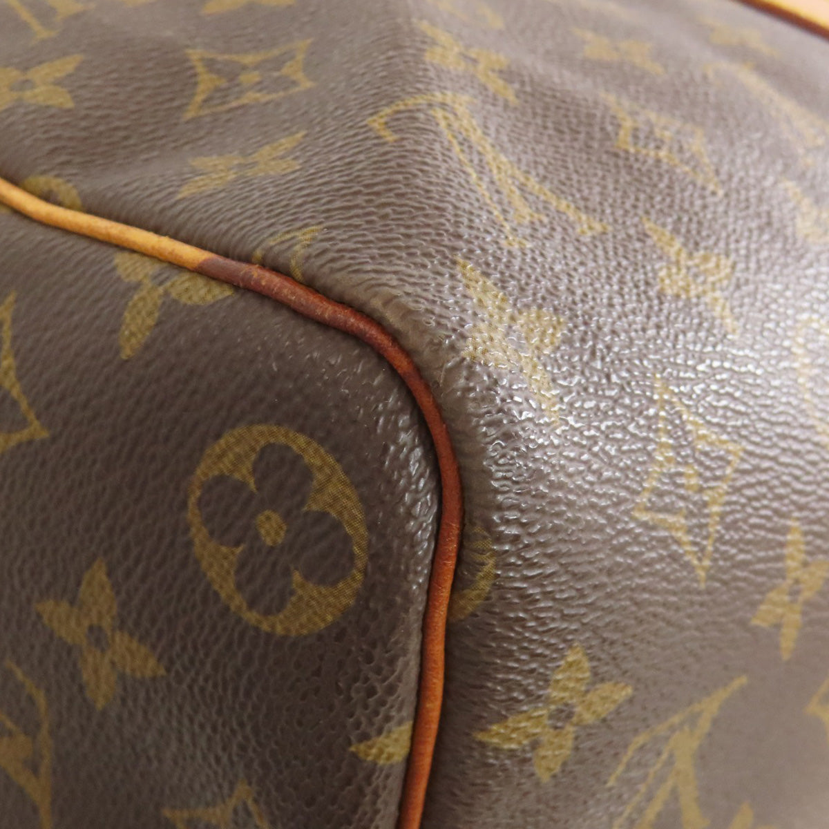 LOUIS VUITTON Boston Duffel bag M41428 Monogram canvas Brown Keepall 45
