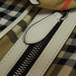 BURBERRY Backpack Nylon Orange Nova Check
