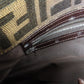 FENDI Shoulder Bag canvas Brown Mamma Bucket