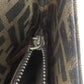 FENDI Shoulder Bag canvas Brown Mamma Bucket