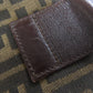 FENDI Shoulder Bag canvas Brown Mamma Bucket