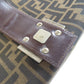 FENDI Shoulder Bag canvas Brown Mamma Bucket