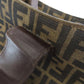 FENDI Shoulder Bag canvas Brown Mamma Bucket