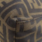 FENDI Shoulder Bag canvas Brown Mamma Bucket