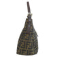 FENDI Shoulder Bag canvas Brown Mamma Bucket