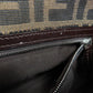 FENDI Shoulder Bag canvas Brown Mamma Bucket