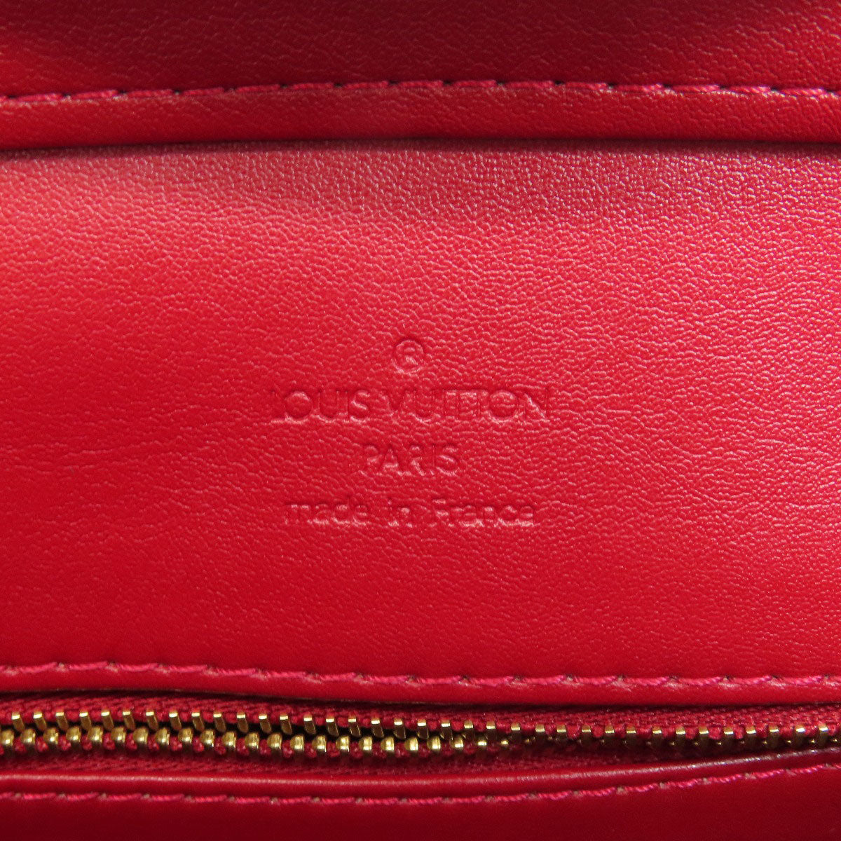 LOUIS VUITTON Tote Bag M91092 Vernis Red Houston