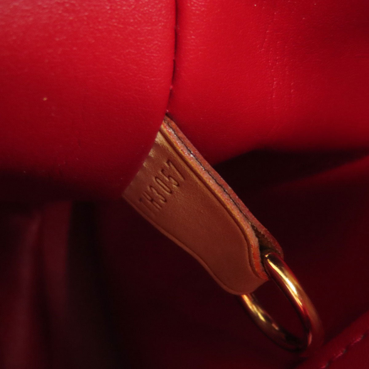 LOUIS VUITTON Tote Bag M91092 Vernis Red Houston