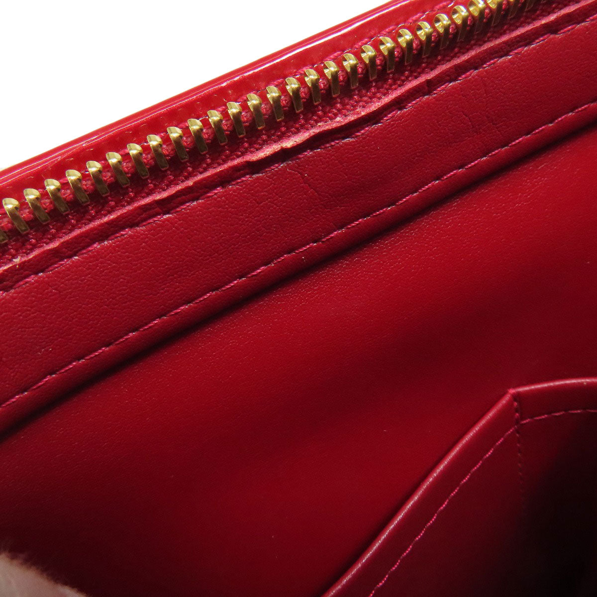 LOUIS VUITTON Tote Bag M91092 Vernis Red Houston