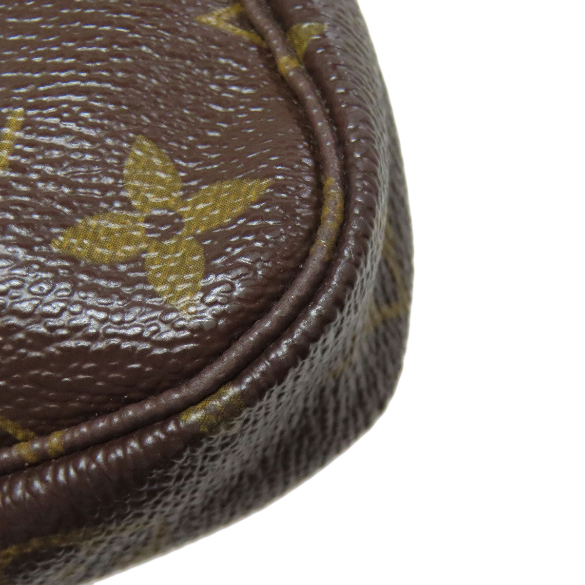 LOUIS VUITTON Accessory pouch M60153 Monogram canvas Brown Mini Pochettes/Accessoires T&B