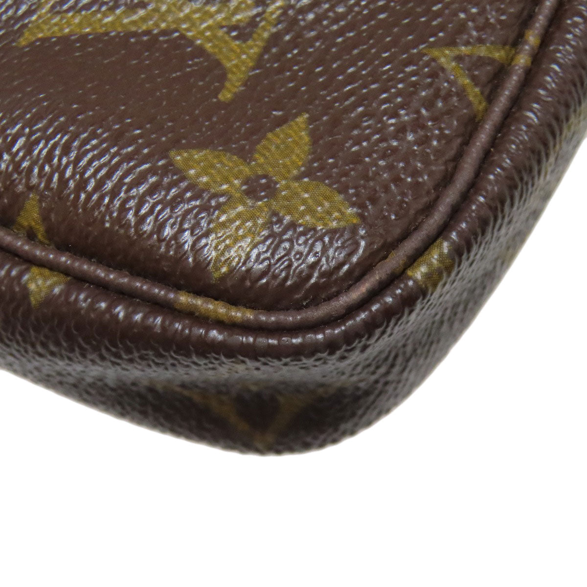 LOUIS VUITTON Accessory pouch M60153 Monogram canvas Brown Mini Pochettes/Accessoires T&B