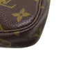 LOUIS VUITTON Accessory pouch M60153 Monogram canvas Brown Mini Pochettes/Accessoires T&B
