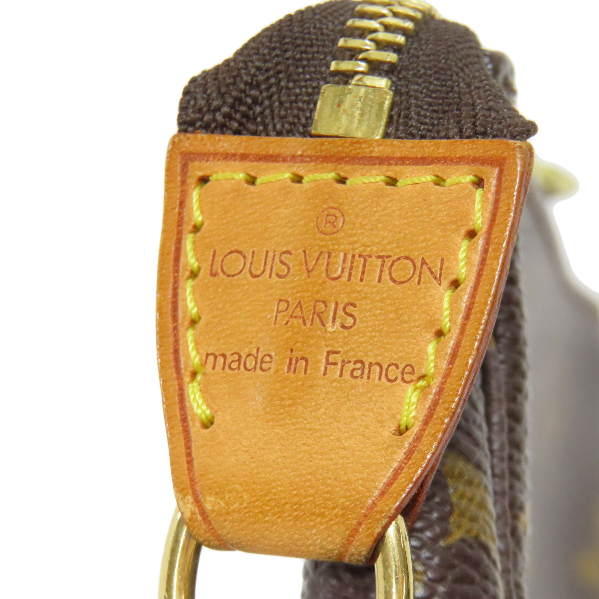 LOUIS VUITTON Accessory pouch M60153 Monogram canvas Brown Mini Pochettes/Accessoires T&B