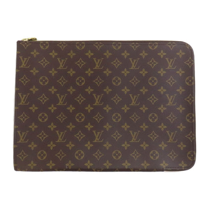 LOUIS VUITTON business bag M53456 Monogram canvas Brown Posh Documan