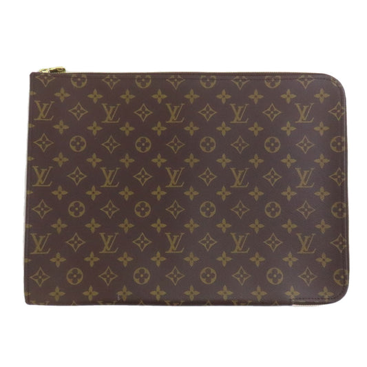 LOUIS VUITTON business bag M53456 Monogram canvas Brown Posh Documan