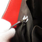 GUCCI Tote Bag 353397 leather Red Diamante