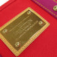 LOUIS VUITTON Handbag M40037 canvas Red Antigua Line Kava PM