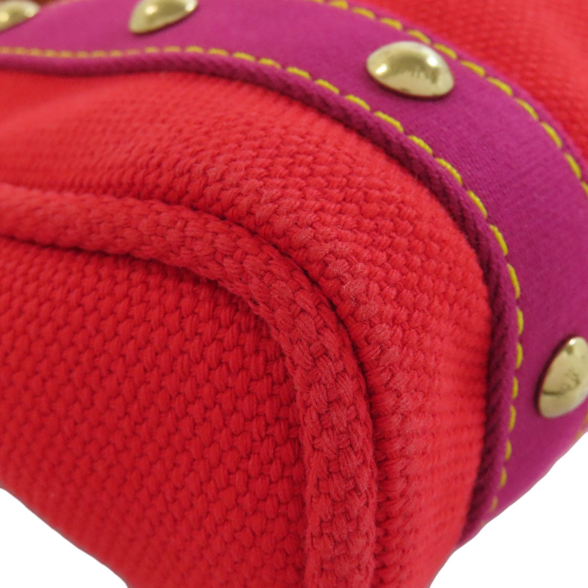 LOUIS VUITTON Handbag M40037 canvas Red Antigua Line Kava PM