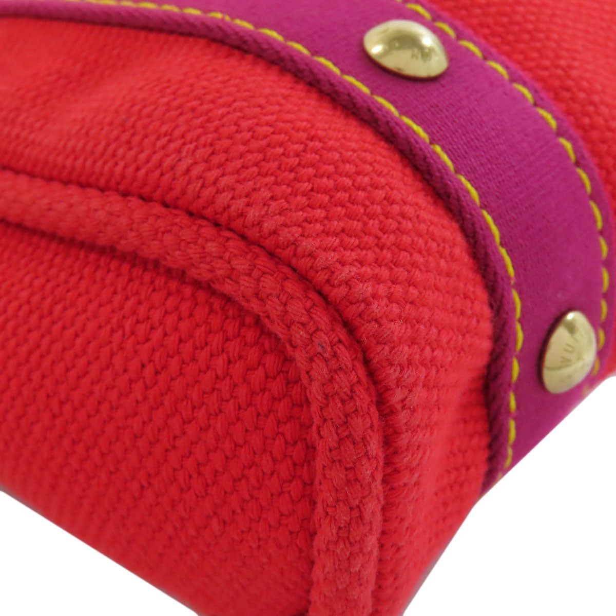 LOUIS VUITTON Handbag M40037 canvas Red Antigua Line Kava PM