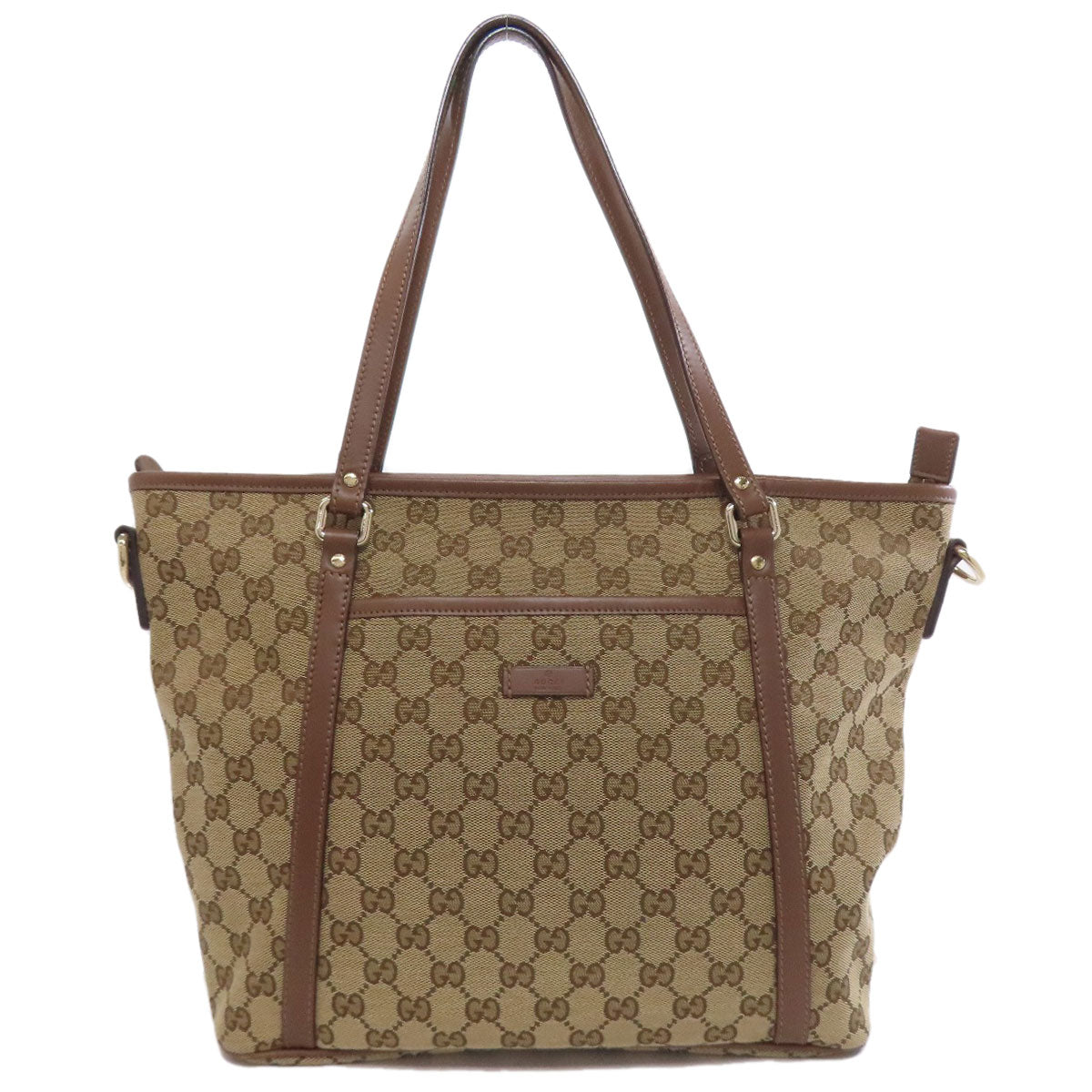 GUCCI Tote Bag 388929 canvas Brown GG
