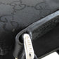 GUCCI Shoulder Bag 509639 Nylon black GG
