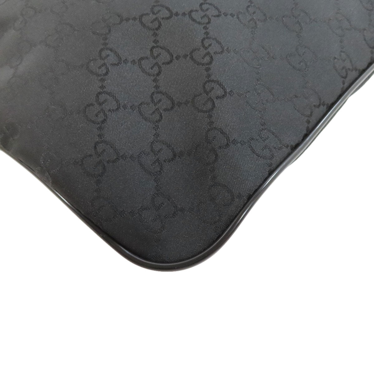 GUCCI Shoulder Bag 509639 Nylon black GG