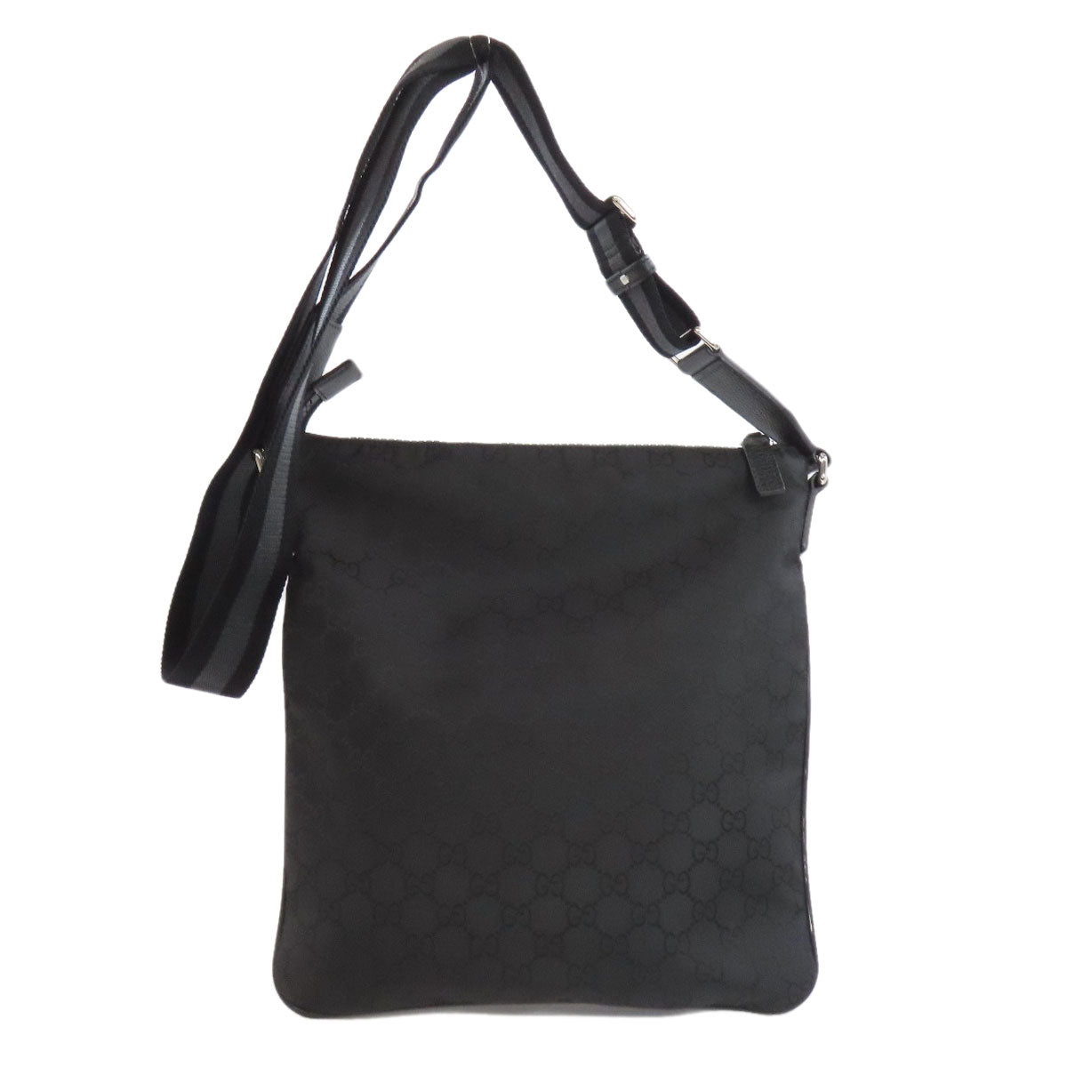 GUCCI Shoulder Bag 509639 Nylon black GG