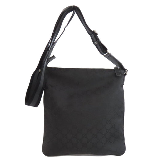 GUCCI Shoulder Bag 509639 Nylon black GG