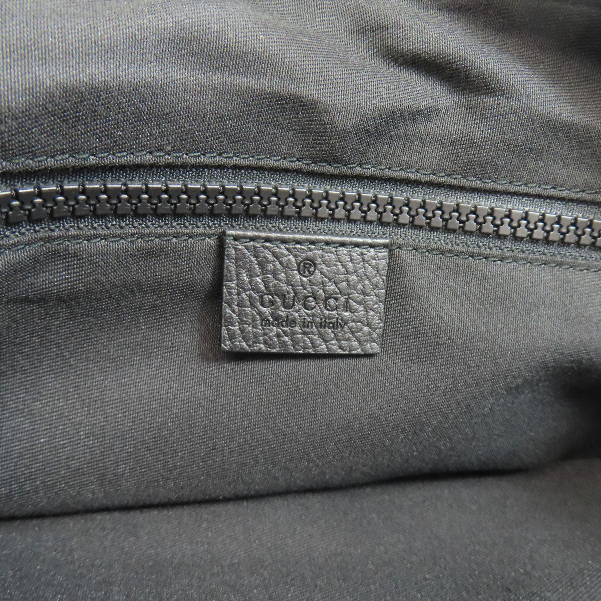 GUCCI Shoulder Bag 509639 Nylon black GG