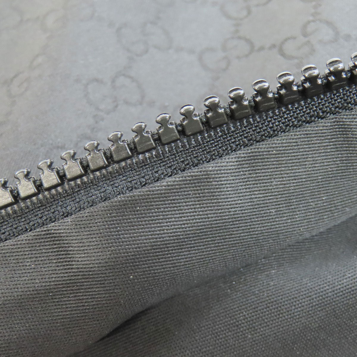 GUCCI Shoulder Bag 509639 Nylon black GG